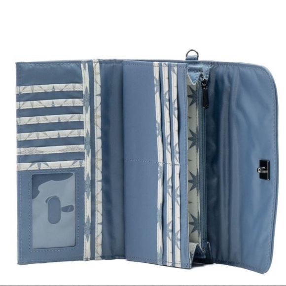 Lug Stroll RFID Wristlet Wallet in Blue Moon - Picture 3 of 5